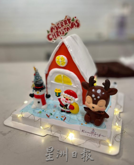 (古城第二版主文)业者推出圣诞蛋糕与姜饼人迎佳节