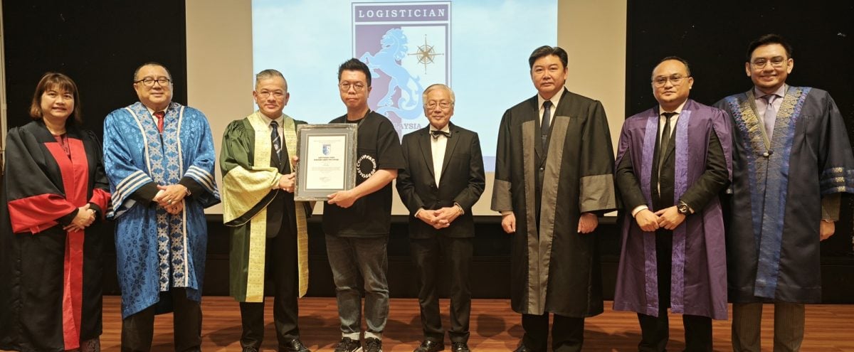 (大北马)马来西亚物流师认证典礼,《星洲日报》获颁杰出物流新闻奖