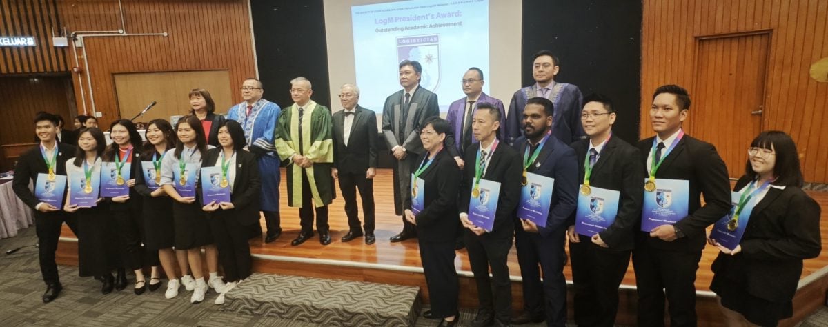 (大北马)马来西亚物流师认证典礼,《星洲日报》获颁杰出物流新闻奖