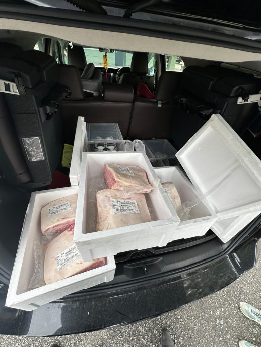 不法之徒图偷运和牛肉 本地司机遭扣查