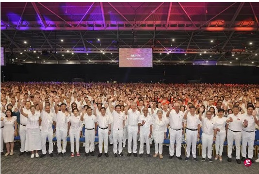 （已签发）柔：狮城二三事：新加坡行动党中委会敲定成员党职 黄循财任秘书长