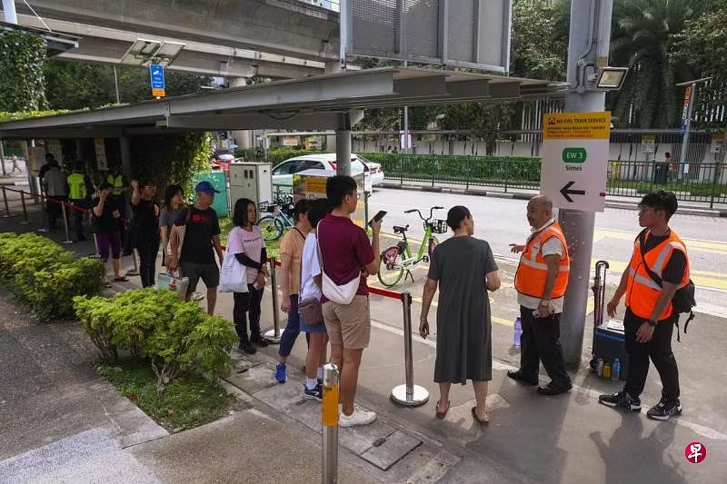 (已签发)柔:狮城二三事:狮城地铁东西线六车站 今开始暂停服务4天