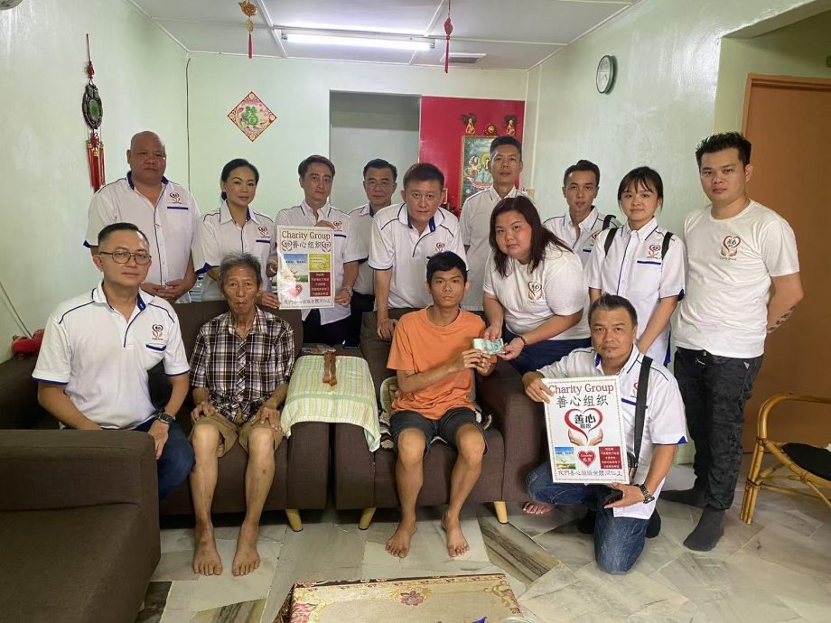 NS马口/大马善心组织再次送暖,捐1.4万助马口3名病患