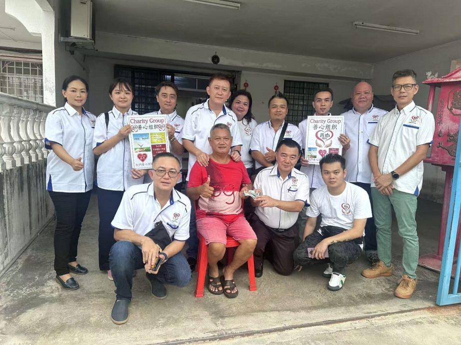 NS马口/大马善心组织再次送暖,捐1.4万助马口3名病患