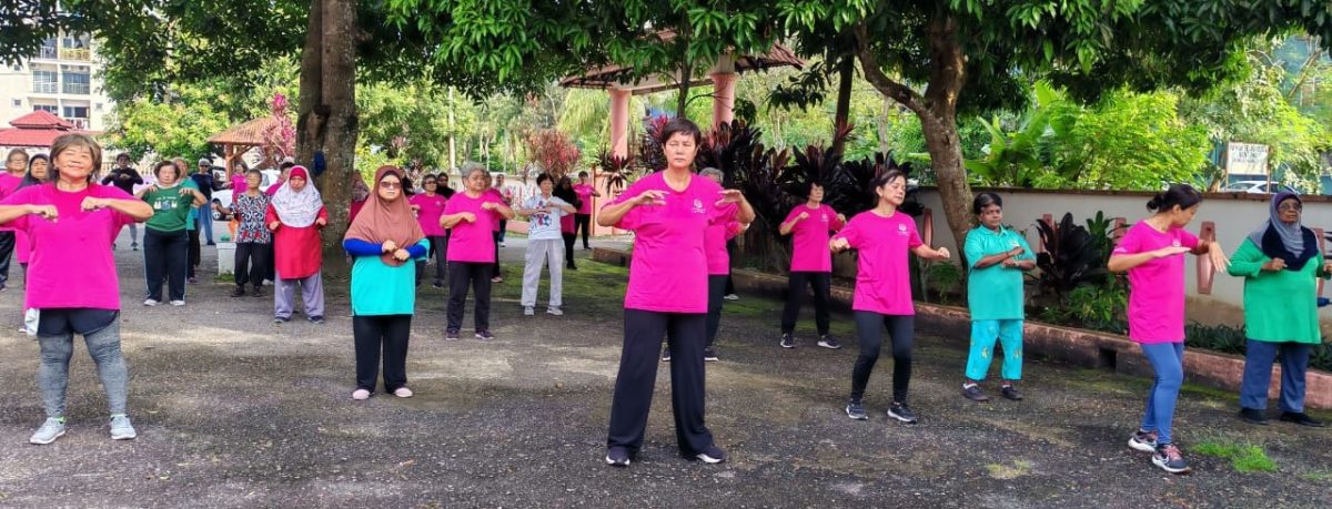 我们∕各种族乐龄人士做健身操