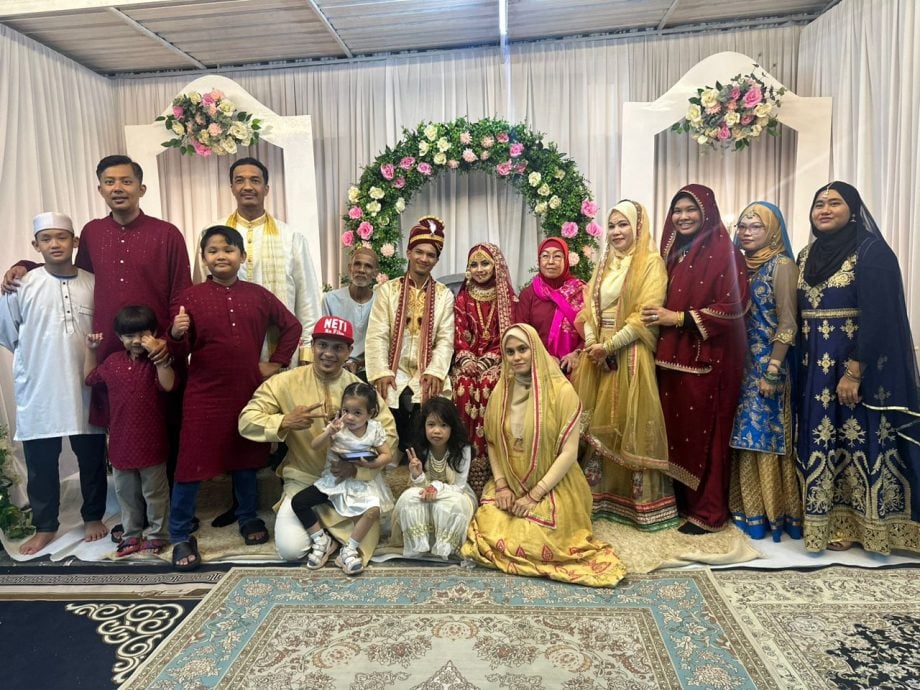 我们∕华巫印血统新郎新娘,4式婚礼和乐融融