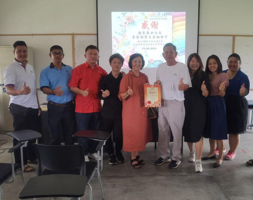 为表尽孝 拿督斯里助父母实现回馈家乡心愿