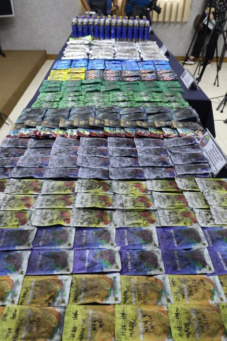 **即时国内**:全国:贩毒集团也印假钞制假证,柔警捕2男,党羽在逃