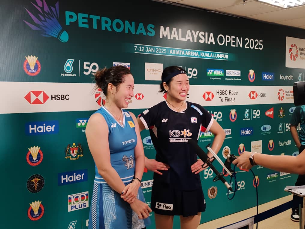 大马羽球超级1000赛|赛后罕见与拉查诺一起受访 安洗莹:能和她交手是荣耀