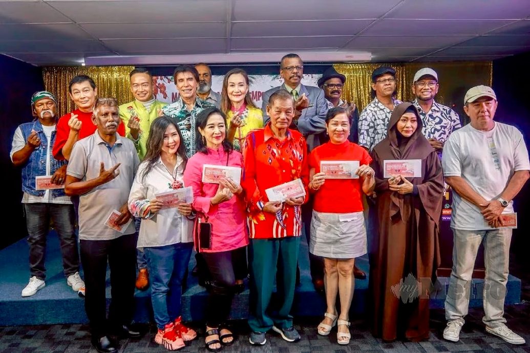 大马艺人基金会发放捐赠 7华裔艺人受惠