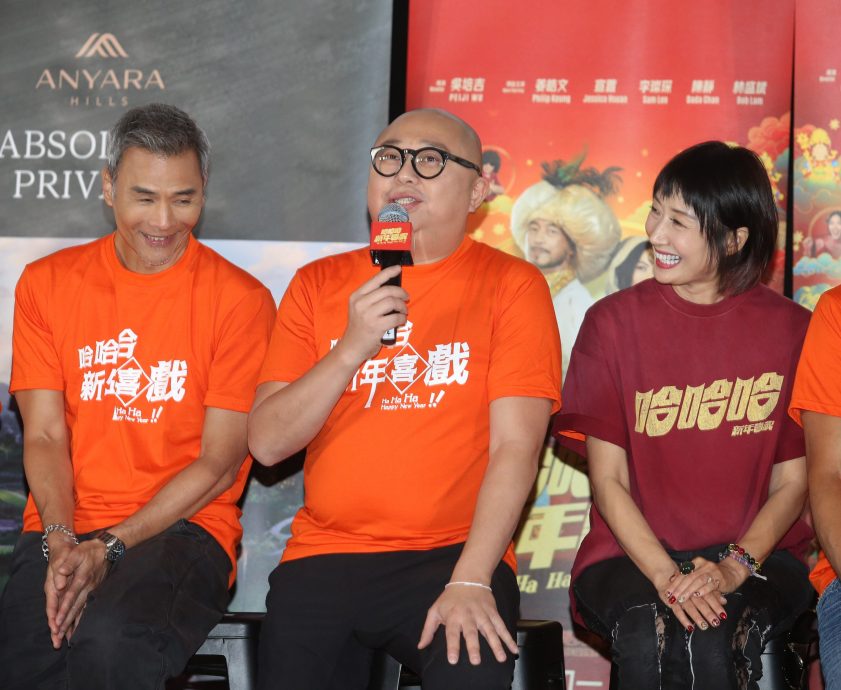  姜皓文首拍贺岁片刷爆人情卡 见刘德华古天乐应援落泪