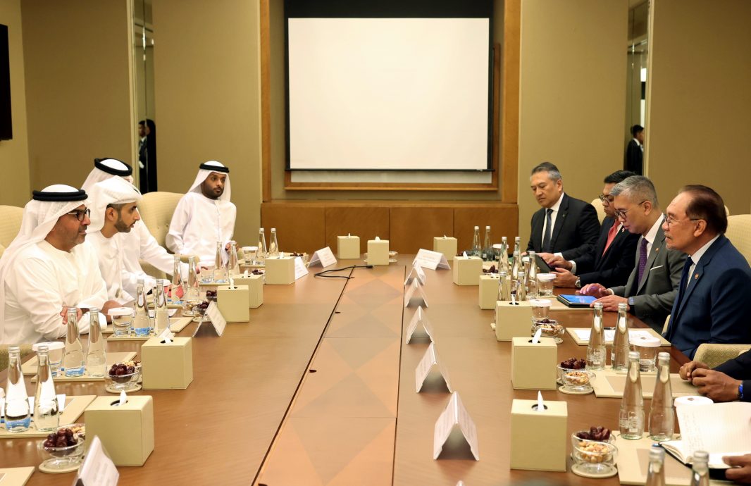 安华访阿联酋:唔主权财富基金经理 · 拜会总理与迪拜酋长