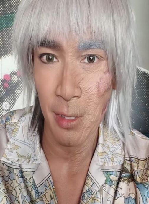 *已签发*柔:狮城二三事:黄俊雄首演反派 耗3小时化恐怖“阴阳脸”