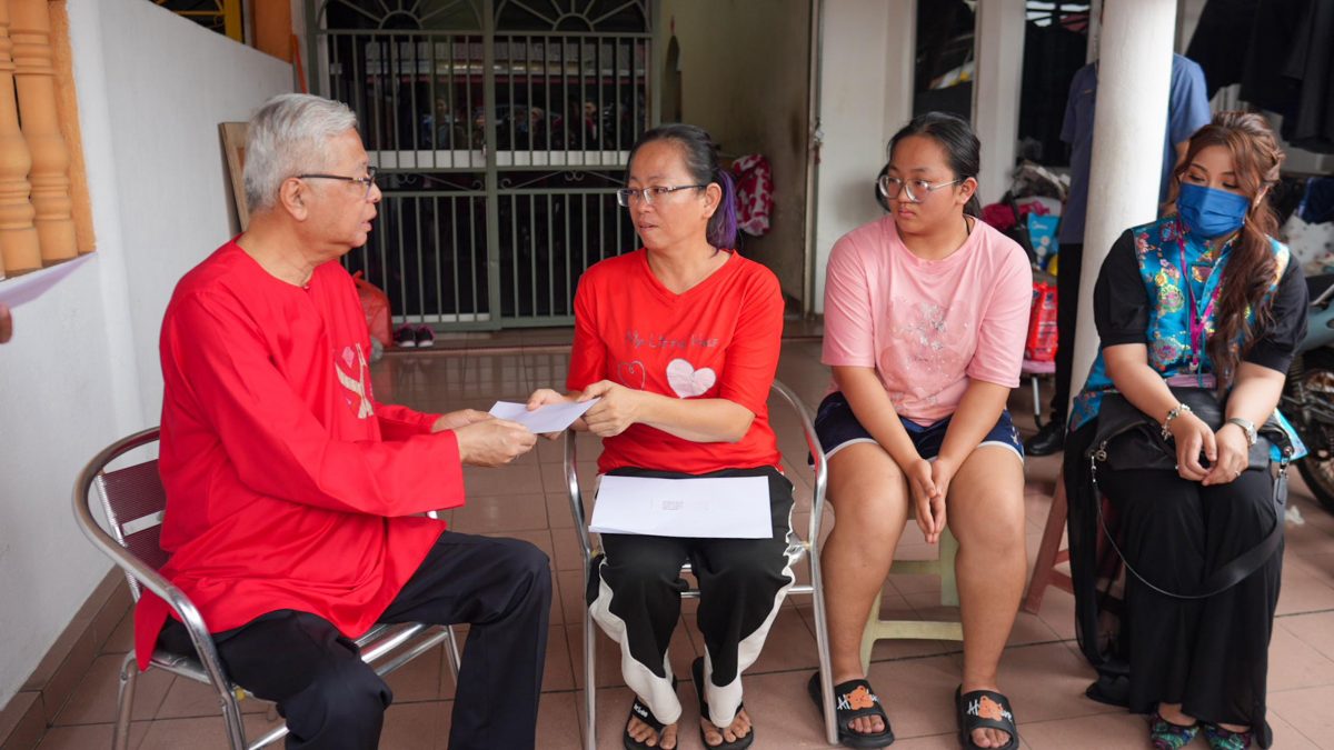 大马一家基金会 援助华裔单亲家庭