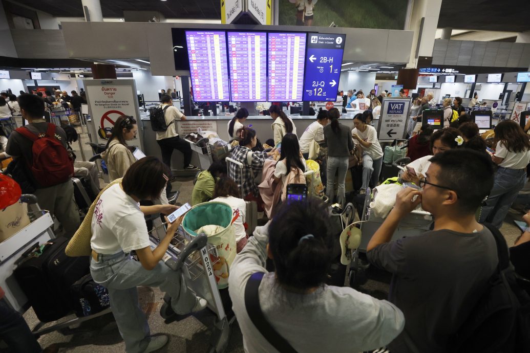  曼谷廊曼机场值机系统瘫痪数小时 数十班机延误