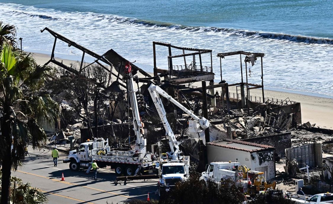 火场面积大过旧金山 强风将至整个洛杉矶恐受威胁