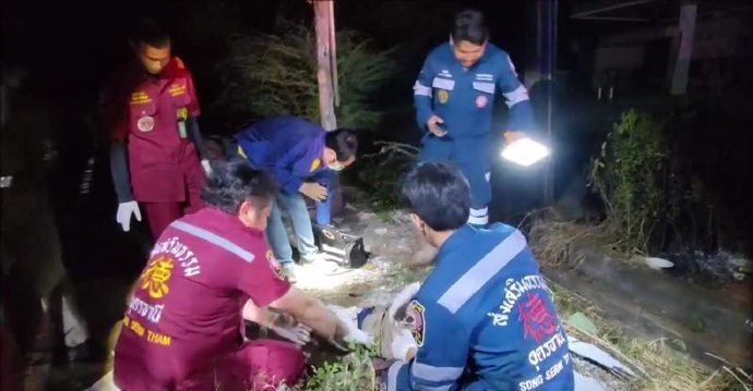 爬电线杆偷电缆触电坠落 窃贼当场惨死