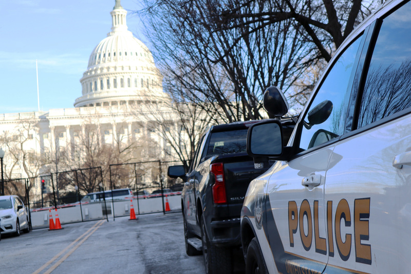 特朗普就职典礼倒数 国会大批军警设滴水不漏防线