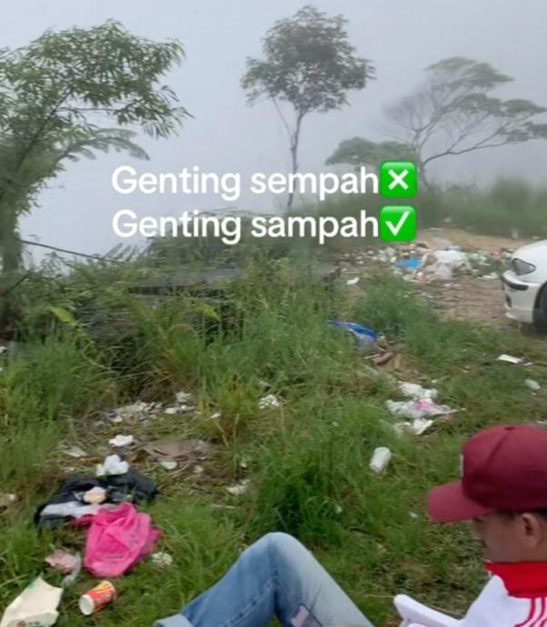 视频|云顶山脚变“垃圾区” 男子痛批国人缺公德心