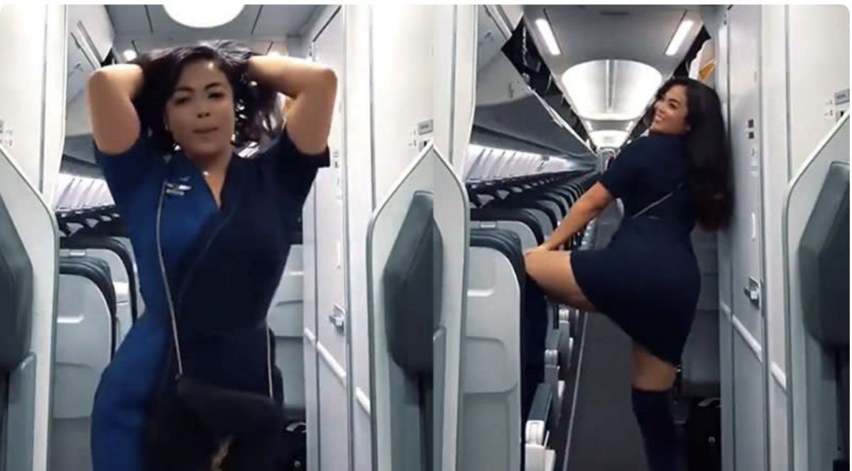 视频|机舱内热舞庆祝试用期结束 实习空姐下秒惨遭解雇