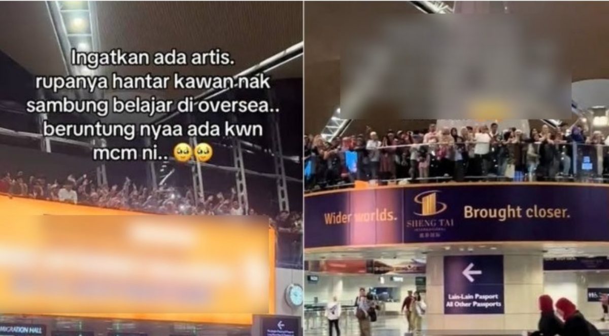 视频|还以为是追韩星!大批同学为赴韩留学生送行引热议