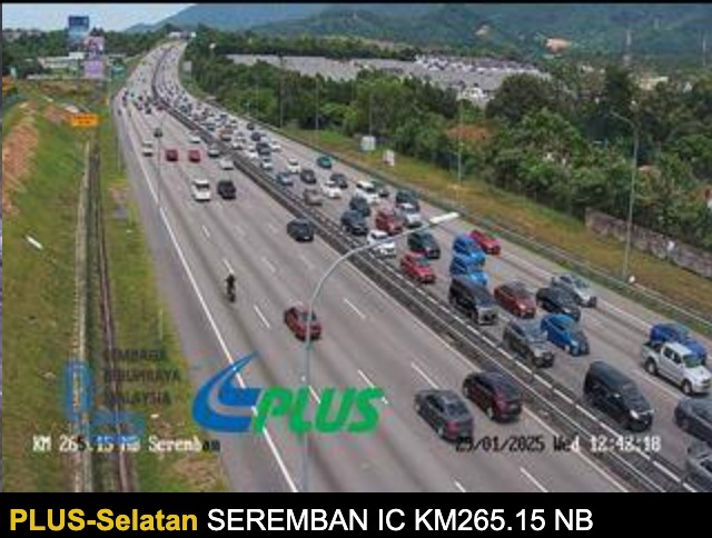 车流量增加　国内大道交通良好