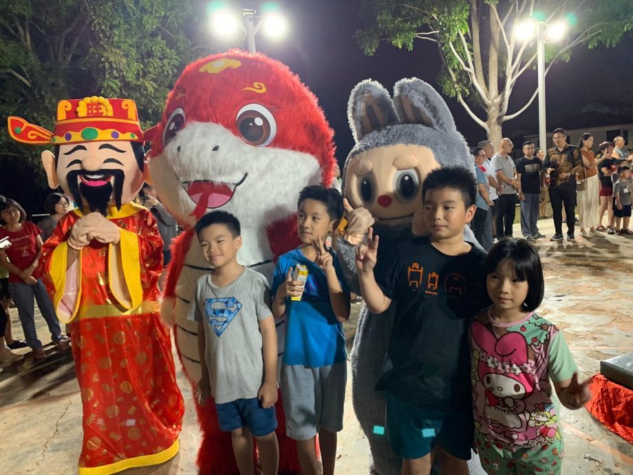 (古城封面副文)柏淡岭花园居民自费2万庆新年