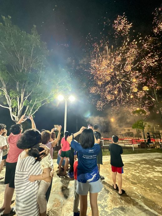 (古城封面副文)柏淡岭花园居民自费2万庆新年