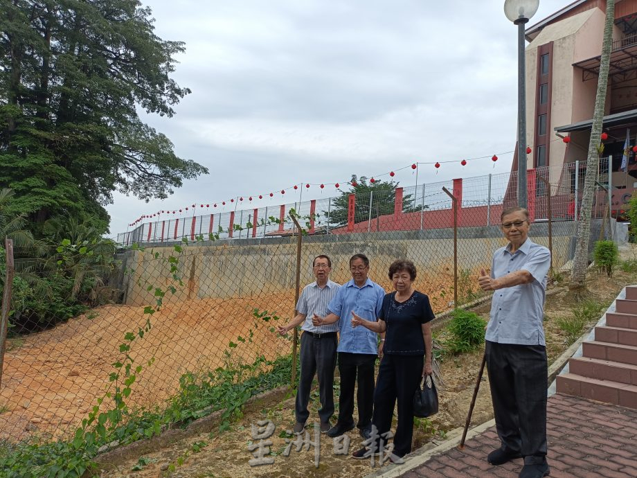 (古城版)育贤学校52万余令吉围墙工程竣工