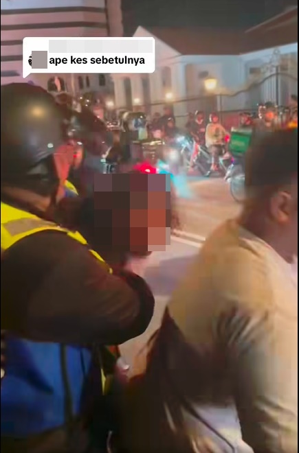 (大北马)跨年倒数活动上 中年男子向警员动粗 当场被捕明日被控