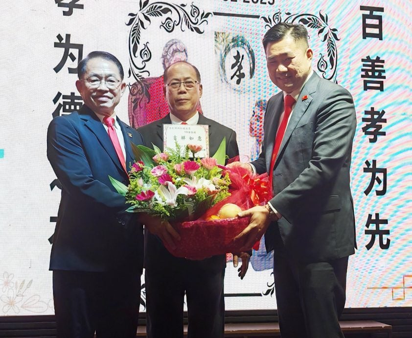 (大北马)黄佳祯:华社必须团结,捍卫共同利益。