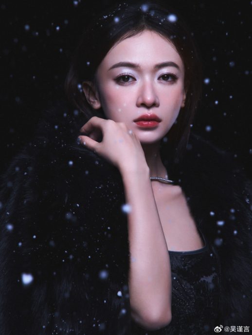 雪地摆拍四肢纤细 吴谨言遭疑已顺产