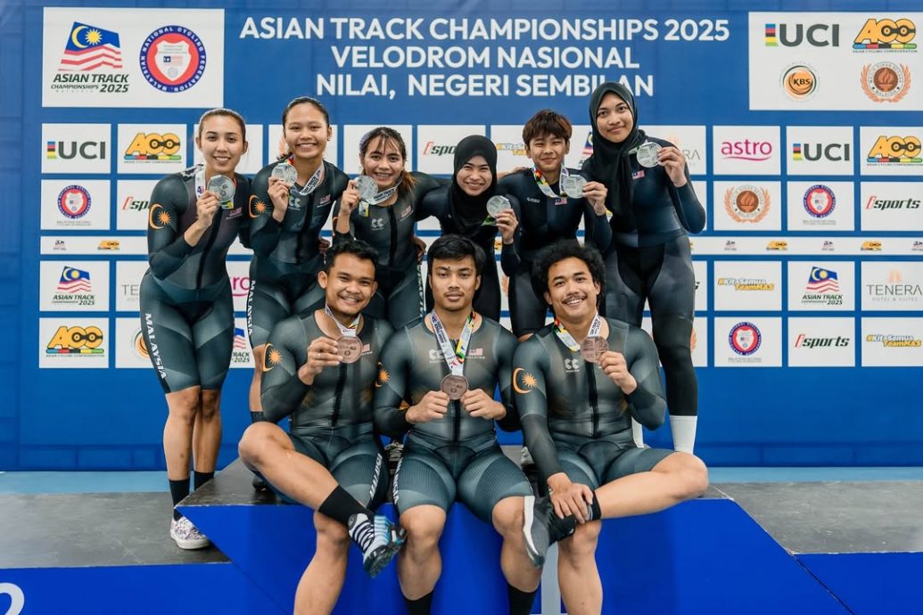 2025年亚洲场地脚车锦标赛| 大马首日主场获2银1铜 女团冲刺赛刷全国纪录
