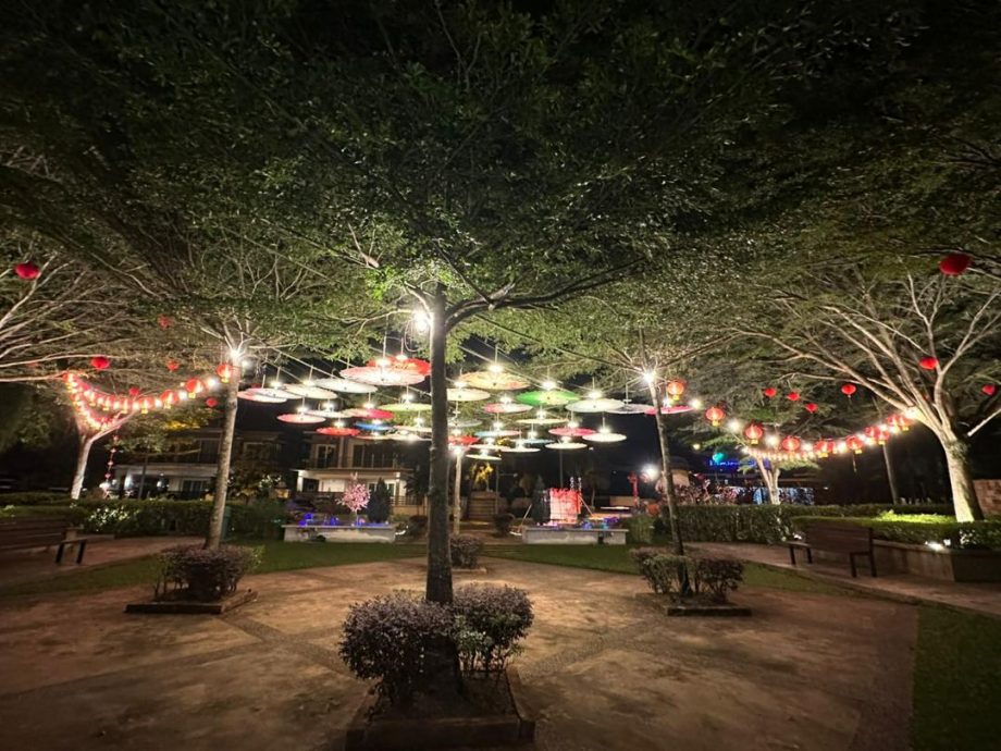 2/2见报/我们∕文二∕五大佳节各族构思布置 住宅公园美轮美奂吸引打卡