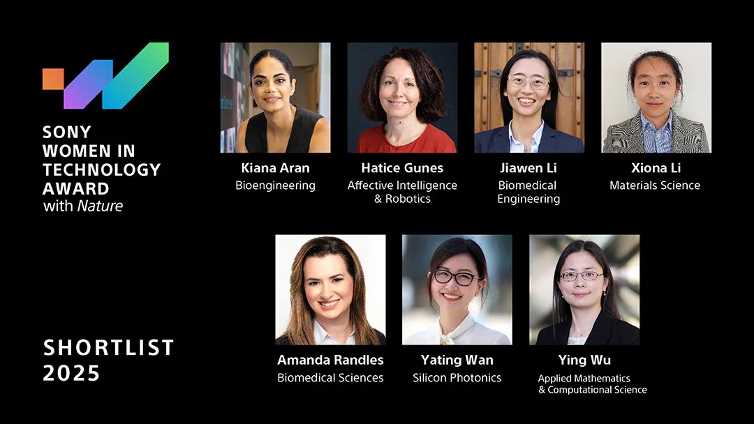 一名华人女性获首届“索尼-《自然》技术女性奖”