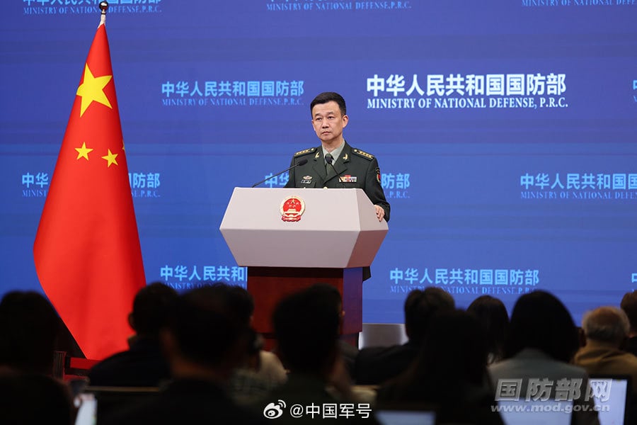 中国国防部正告民进党当局  早晚要来收了你们