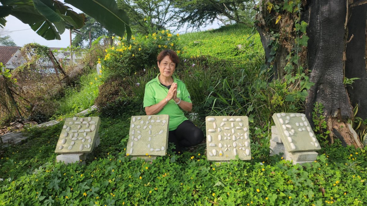 乐活频道 | 一步一脚印栽种花草 义工美化守护义山