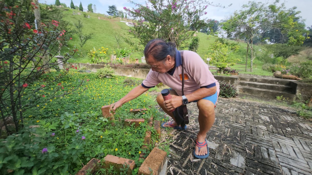 乐活频道 | 一步一脚印栽种花草 义工美化守护义山
