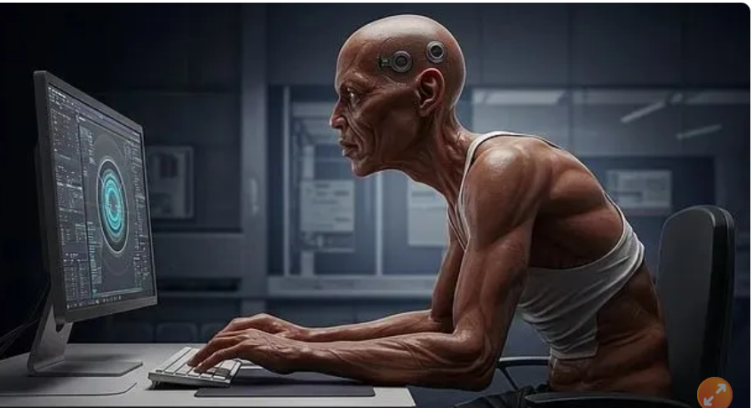 人类千年后会变怎样?AI预测7变化:出现驼背鹰爪手 外表更统一