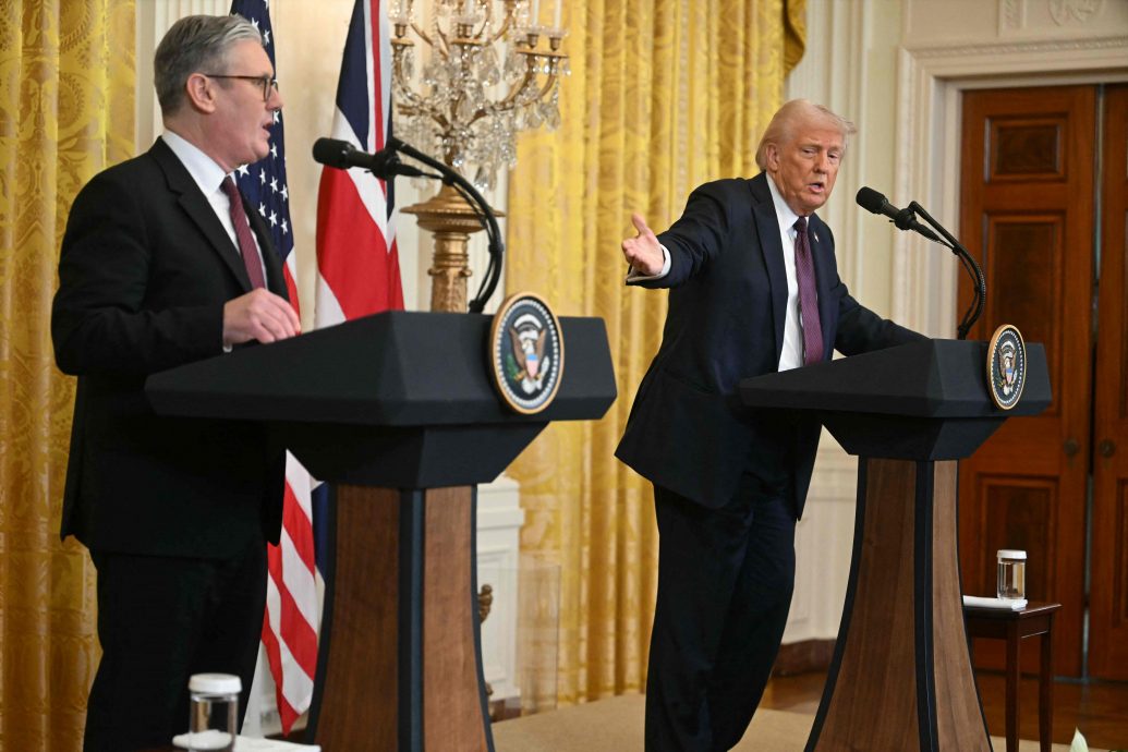 会见斯塔默──特朗普：与美签矿产协议是乌克兰的安全“后盾”