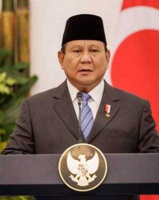 印尼总统普拉博沃：国内贪污腐败情况令人震惊