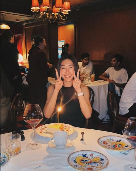 去年9月庆生姐弟恋泄密 胡定欣医美男友身分曝光