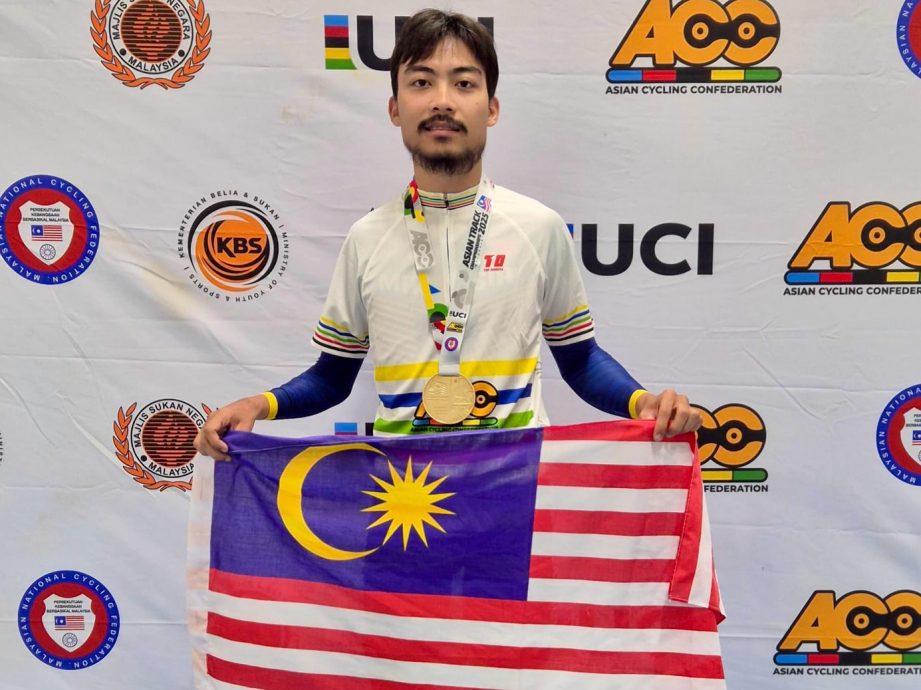 场地脚车亚锦赛|单日再踩出3枚奖牌  大马提前超标