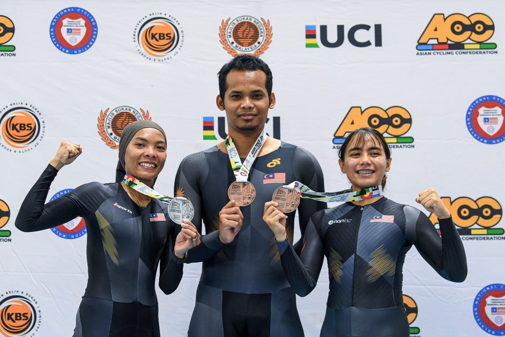 场地脚车亚锦赛|单日再踩出3枚奖牌  大马提前超标