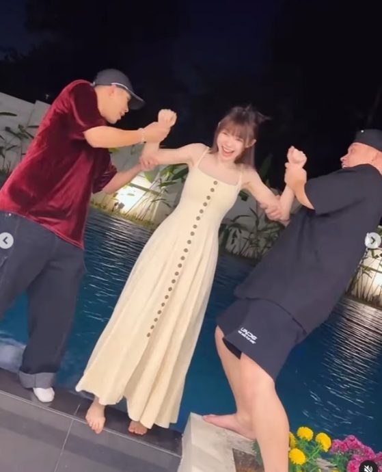 培永揪Tomato访林明祯家拜年 被调侃“有没有赢丈母娘心”