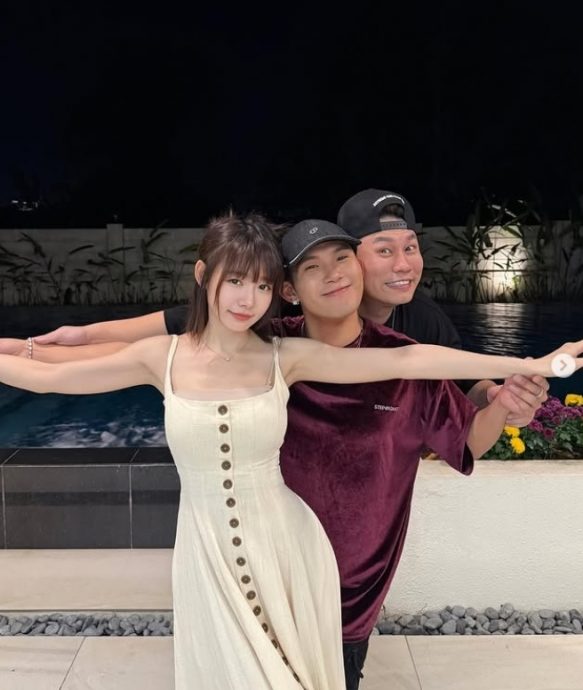 培永揪Tomato访林明祯家拜年 被调侃“有没有赢丈母娘心”