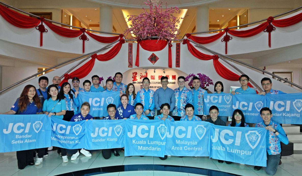 大马国际青年商会(JCI)访本报:陈金泉接待