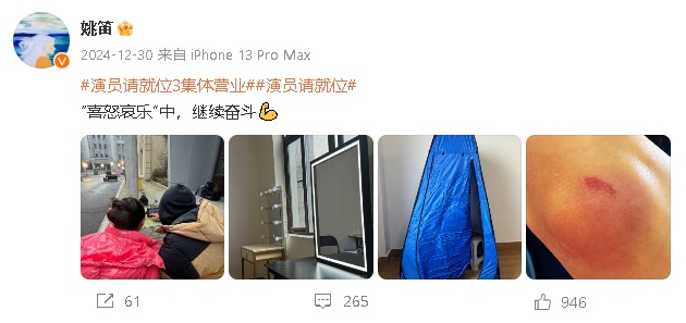 姚笛无法就位?节目镜头全被删