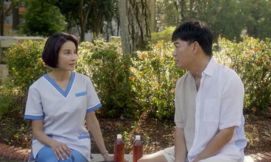 隔19年再拍狮城剧  郑雪儿被华语台词难倒