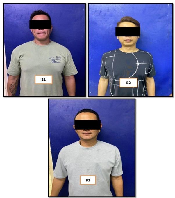 **已签发**柔:疑收款不果爆口角 銮警捕3男查恐吓案